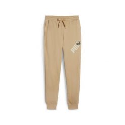 Puma Spodnie Power Graphic Tr Cl 67893683. Brązowe szorty Puma, m, bez wzorów, z dresówki. Za 140.99 zł.