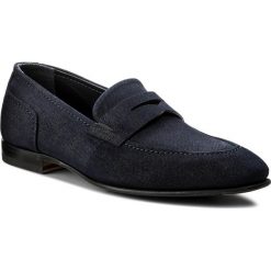 Półbuty FABI - FU7919A Warm Blu. Niebieskie eleganckie półbuty Fabi, bez wzorów, ze skóry, bez obcasa, bez zapięcia. W wyprzedaży za 919.00 zł.