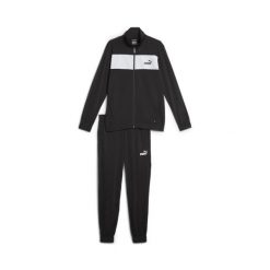 Męski dres poliestrowy PUMA Black. Brązowe komplety dresowe Puma, m, bez wzorów, z dresówki, bez ramiączek. Za 321.00 zł.