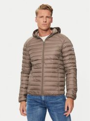 Jott Kurtka puchowa Nico P000MDOW01 Beżowy Slim Fit. Brązowe kurtki Jott, l, bez wzorów, z puchu, bez kaptura. Za 459.99 zł.