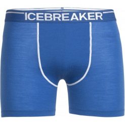Icebreaker Bokserki Mens Anatomica Boxers Pelorus/Pelorus/White Xxl. Bielizna termoaktywna marki Icebreaker. W wyprzedaży za 119.00 zł.