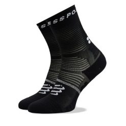 Skarpety wysokie unisex Compressport. Czarne skarpety Compressport, bez wzorów. Za 89.99 zł.