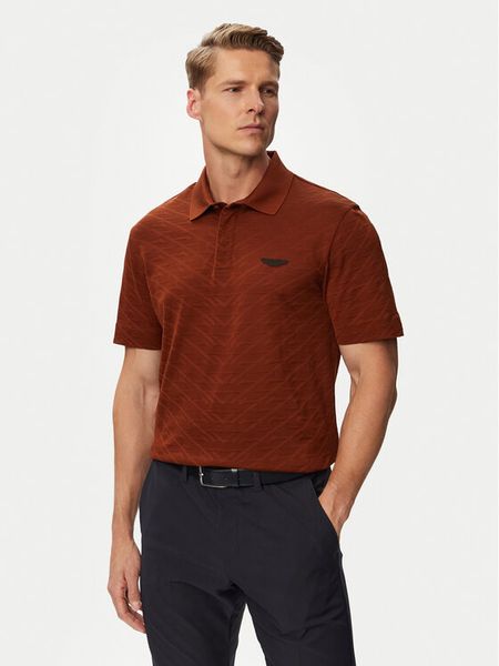 BOSS Polo C-Prout 180_AM 50565174 Brązowy Regular Fit. Brązowe koszulki polo Boss, m, bez wzorów, z bawełny, bez kołnierzyka, bez ramiączek. Za 749.99 zł.