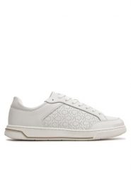 Calvin Klein Sneakersy Low Top Lace Up Lth Perf Mono HM0HM01428 Biały. Białe buty sportowe casual CALVIN KLEIN, bez wzorów, ze skóry, bez zapięcia. Za 349.99 zł.