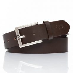 TOM TAILOR PASEK SKÓRZANY TM0184R01 691 40mm Gürtel Q.2647. Brązowe paski Tom Tailor, bez wzorów, z jeansu, eleganckie. Za 79.99 zł.