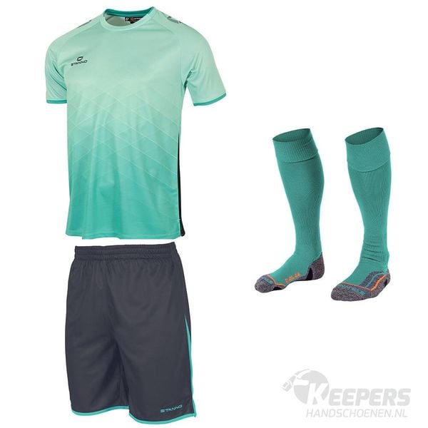 Jersey Stanno Altius. Brązowe t-shirty sportowe STANNO, bez wzorów, z jersey, bez ramiączek, do piłki nożnej. Za 188.00 zł.