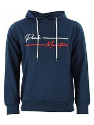 Peak Mountain Bluza "Codek" w kolorze granatowym rozmiar: M. Niebieskie bluzy Peak Mountain, m, bez wzorów, z bawełny, z kapturem. Za 209.82 zł.