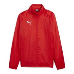 Kurtka męska Puma Team Goal All Weather. Czerwone kurtki Puma, m, bez wzorów, bez kaptura. Za 216.99 zł.