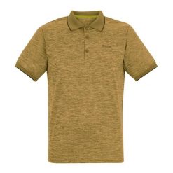 Koszulka polo z dżerseju Regatta Remex II. Brązowe koszulki polo Regatta, m, bez wzorów, z dżerseju, bez kołnierzyka, bez ramiączek. Za 89.99 zł.