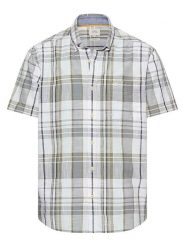 Camel Active Koszula - Regular Fit - w kolorze szaroniebieskim rozmiar: 3XL. Niebieskie koszule Camel Active, xl, bez wzorów, z bawełny, bez kołnierzyka, bez ramiączek. Za 148.61 zł.