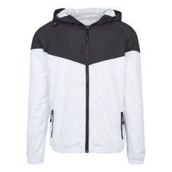 Dwukolorowa kurtka wodoodporna Urban Classics. Czarne kurtki Urban Classics, m, bez wzorów, bez kaptura. Za 229.00 zł.