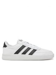 Adidas Sneakersy Breaknet 2.0 HP9426 Biały. Białe buty sportowe casual Adidas, bez wzorów, ze skóry, bez zapięcia. Za 229.99 zł.