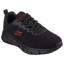 Męskie BOBS B FLEX CHILL EDGE Sneakersy Czarny. Czarne buty sportowe casual Skechers, bez wzorów, z dzianiny, bez zapięcia. Za 257.00 zł.