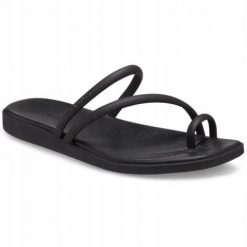 Klapki Dla Dorosłych Crocs Miami Toe Loop. Czerwone klapki Crocs, z materiału. Za 139.99 zł.