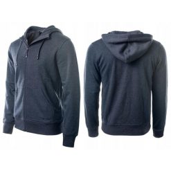 Bluza dresowa dla mężczyzn Hi-tec Silian II. Szare bluzy Hi-tec, l, bez wzorów, z dresówki, bez kaptura. Za 196.00 zł.