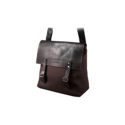 Stylowa torba na ramię z klapą brodrene ml18 brąz + ciemny brąz. Torby na laptopa marki Brødrene. Za 350.00 zł.