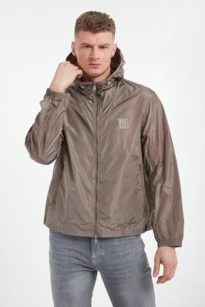 Kurtka męska ortalionowa ARMANI EXCHANGE. Kurtki Armani Exchange, m, bez wzorów, bez kaptura. Za 839.00 zł.