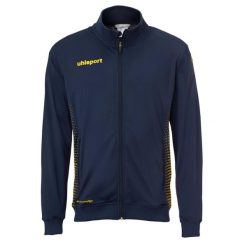 Kurtka Uhlsport Score Track. Niebieskie kurtki Uhlsport, xl, bez wzorów, bez kaptura. W wyprzedaży za 218.80 zł.