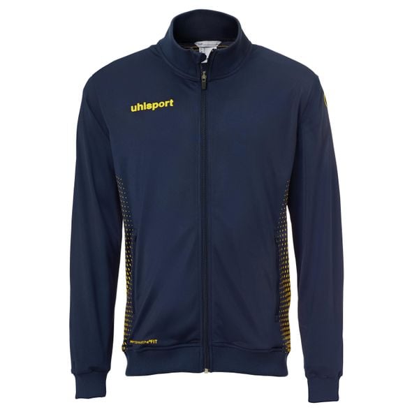 Kurtka Uhlsport Score Track. Niebieskie kurtki Uhlsport, xl, bez wzorów, z materiału, bez kaptura. Za 227.60 zł.
