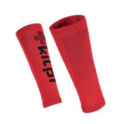 Kompresyjne getry Kilpi PRESS-U. Czerwone legginsy długie sportowe Kilpi, s, bez wzorów, do biegania. Za 70.90 zł.