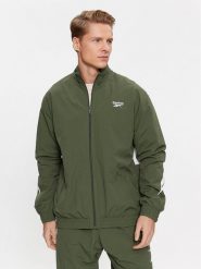 Reebok Kurtka przejściowa Classics Vector IL4555 Zielony Regular Fit. Zielone kurtki Reebok, m, bez wzorów, z syntetyku, bez kaptura. Za 219.99 zł.