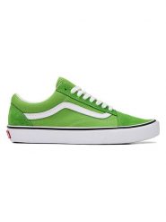Vans Skórzane sneakersy "Old Skool" w kolorze zielonym rozmiar: 43. Zielone buty sportowe casual Vans, bez wzorów, bez zapięcia. Za 169.45 zł.