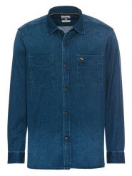 Camel Active Koszula dżinsowa - Regular fit - w kolorze granatowym rozmiar: 6XL. Niebieskie koszule Camel Active, xl, bez wzorów, z bawełny, bez kołnierzyka, bez ramiączek. Za 108.74 zł.