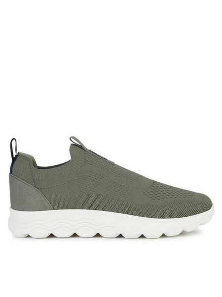 Geox Sneakersy U Spherica U25BYA 0006K C3014 Zielony. Zielone buty sportowe casual Geox, bez wzorów, z materiału, bez zapięcia. Za 291.99 zł.