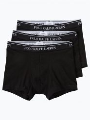Polo Ralph Lauren Obcisłe bokserki pakowane po 3 szt. Mężczyźni Bawełna czarny, XL. Czarne bokserki Polo Ralph Lauren, m, bez wzorów, z bawełny. Za 249.95 zł.
