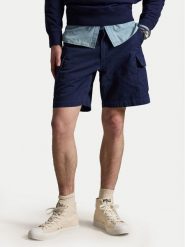 Polo Ralph Lauren Szorty materiałowe 710964027005 Granatowy Relaxed Fit. Niebieskie szorty Polo Ralph Lauren, m, bez wzorów, z bawełny. Za 729.99 zł.