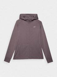 4F Kurtka sportowa w kolorze fioletowym rozmiar: M. Różowe kurtki outdoor i hardshell 4F, m, bez wzorów, z materiału, bez kaptura, outdoorowe. Za 123.82 zł.
