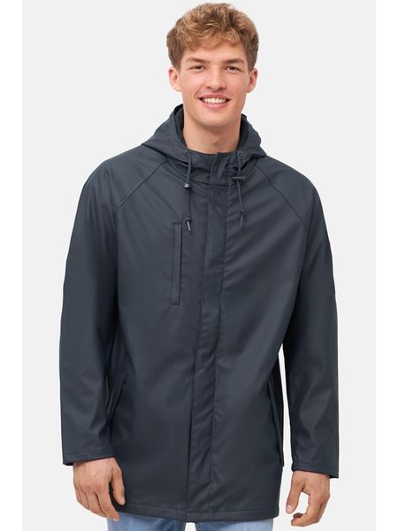 Derbe Kurtka przeciwdeszczowa w kolorze granatowym rozmiar: L. Niebieskie kurtki outdoor i hardshell Derbe, l, bez wzorów, bez kaptura. Za 306.01 zł.