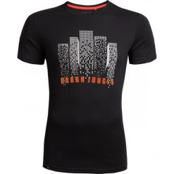 T-shirt męski TSM612 - głęboka czerń - Outhorn. T-shirty marki Outhorn. W wyprzedaży za 29.99 zł.