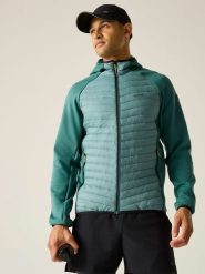 Regatta Kurtka hybrydowa "Andreson" w kolorze turkusowym rozmiar: 3XL. Niebieskie kurtki outdoor i hardshell Regatta, xl, bez wzorów, z materiału, bez kaptura. Za 145.60 zł.