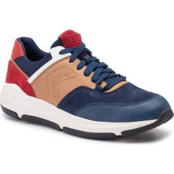 Sneakersy GEOX - U Niley A U926LA 04322 CA54R Skin/Dk Royal. Niebieskie buty sportowe casual Geox, bez wzorów, z materiału, bez zapięcia. W wyprzedaży za 269.00 zł.