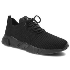 Czarne Sneakersy Big Star Sportowe Obuwie Męskie. Czarne buty sportowe casual BIG STAR, bez wzorów, bez zapięcia. Za 159.00 zł.