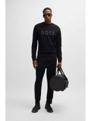 Hugo Boss Fashion Bluza w kolorze czarnym rozmiar: XXL. Czarne bluzy Hugo Boss Fashion, xxl, bez wzorów, z bawełny, bez kaptura. Za 228.38 zł.