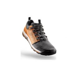Buty turystyczne NH500 męskie. Brązowe buty turystyczne QUECHUA, bez wzorów, z gumy, bez zapięcia. Za 169.99 zł.