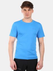 Kilpi Koszulka funkcyjna "Groovy" w kolorze niebieskim rozmiar: M. Niebieskie t-shirty sportowe Kilpi, bez wzorów, z materiału, bez ramiączek, outdoorowe. Za 114.98 zł.