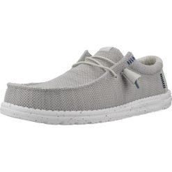 Buty HEY DUDE WALLY STRETCH SOX Szary. Szare buty turystyczne Hey dude, bez wzorów, z materiału, bez zapięcia, trekkingowe. Za 220.99 zł.