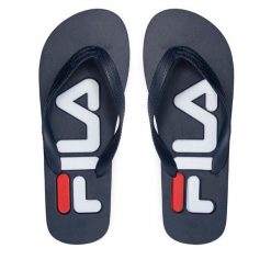 Japonki Fila. Niebieskie japonki Fila, bez wzorów. Za 39.99 zł.