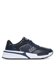 EA7 Emporio Armani Sneakersy 7X000360 AF19082 MZ169 Niebieski. Niebieskie buty sportowe casual EA7 Emporio Armani, bez wzorów, z materiału, bez zapięcia. Za 459.99 zł.