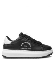 KARL LAGERFELD Sneakersy KL57538 Czarny. Czarne buty sportowe casual KARL LAGERFELD, bez wzorów, ze skóry, bez zapięcia. Za 699.99 zł.