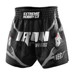 Spodenki Muay Thai męskie EXTREME HOBBY IRON FORCE. Białe szorty EXTREME HOBBY, m, bez wzorów, z poliesteru, sportowe. Za 209.00 zł.
