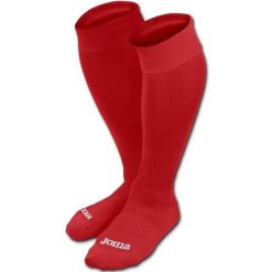 Skarpety getry piłkarskie Joma Socks Classic długie treningowe. Czerwone skarpety Joma, bez wzorów. Za 29.99 zł.