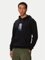Billabong Bluza Burleigh EBYFT00185 Czarny Relaxed Fit. Czarne bluzy Billabong, m, bez wzorów, z bawełny, bez kaptura. Za 369.99 zł.