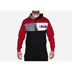 Bluza sportowa męska Mitchell & Ness Portland Trail Blazers. Czarne bluzy z kapturem Mitchell & Ness, m, bez wzorów, z kapturem. Za 521.00 zł.