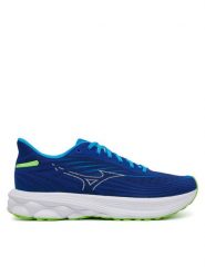 Mizuno Buty do biegania Wave Skyrise 6 J1GC2509 Niebieski. Niebieskie buty do biegania Mizuno, bez wzorów, z materiału, bez zapięcia, do biegania. Za 389.99 zł.
