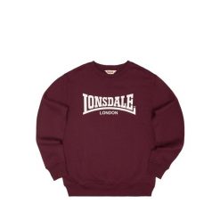Sweatshirt Lonsdale Welham. Czerwone bluzy Lonsdale, m, bez wzorów, bez kaptura. Za 250.00 zł.