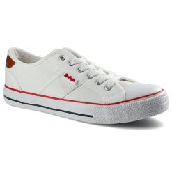 Białe Trampki Lee Cooper Męskie Wygodne Obuwie. Białe trampki Lee Cooper, m, z aplikacjami, bez zapięcia. Za 89.99 zł.